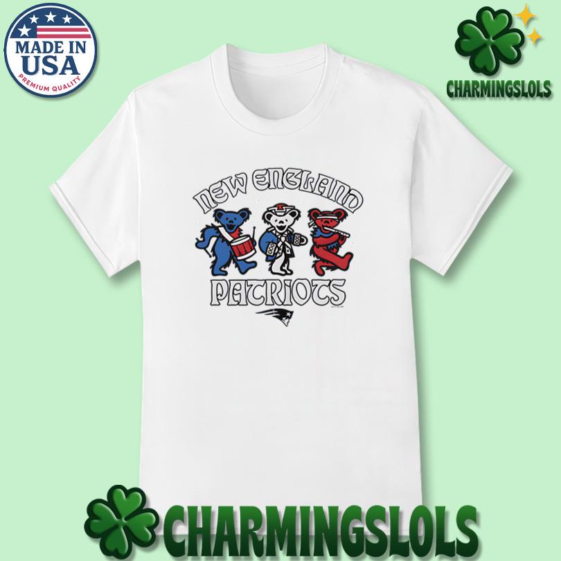 Grateful Dead Homage New England Patriots T-Shirt