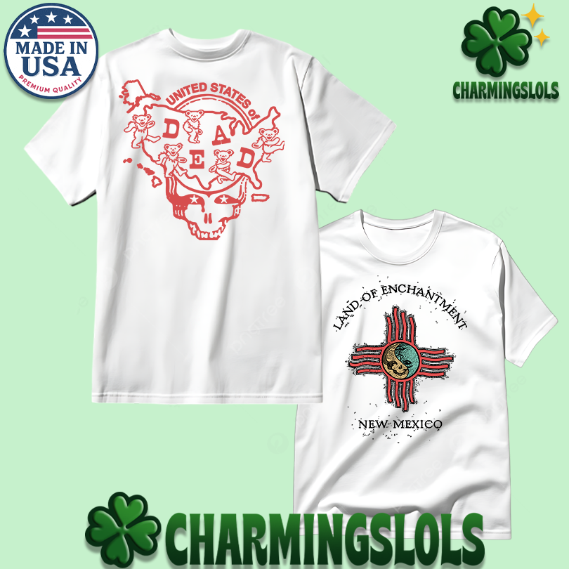 Grateful Dead New Mexico United States of Dead T-Shirt
