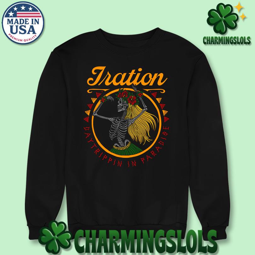 Iration Grateful Hula Acid Wash Tee